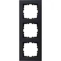 Kopp afdekraam 3-voudig HK07 antraciet (402715007)