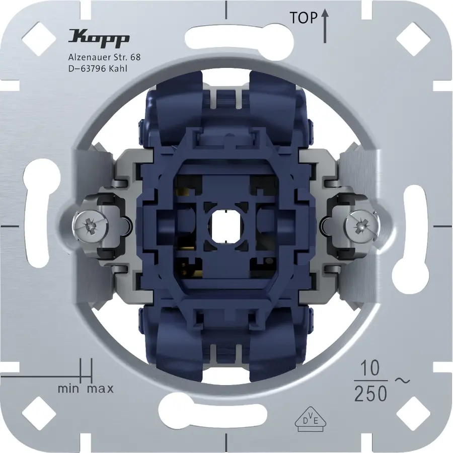Kopp drukcontact wisselcontact met N-klem (508700004)