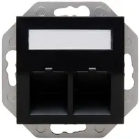 Kopp draagring inzet voor 2 keystones HK07 Athenis zwart mat (953850004)