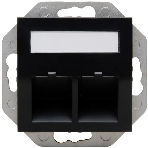 Kopp draagring inzet voor 2 keystones HK07 Athenis zwart mat (953850004)