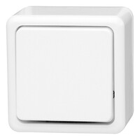Kopp opbouw wisselschakelaar Standard arctic wit (513602005)