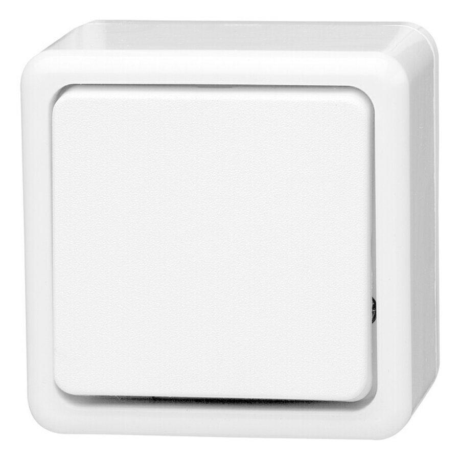 Kopp opbouw wisselschakelaar Standard arctic wit (513602005)