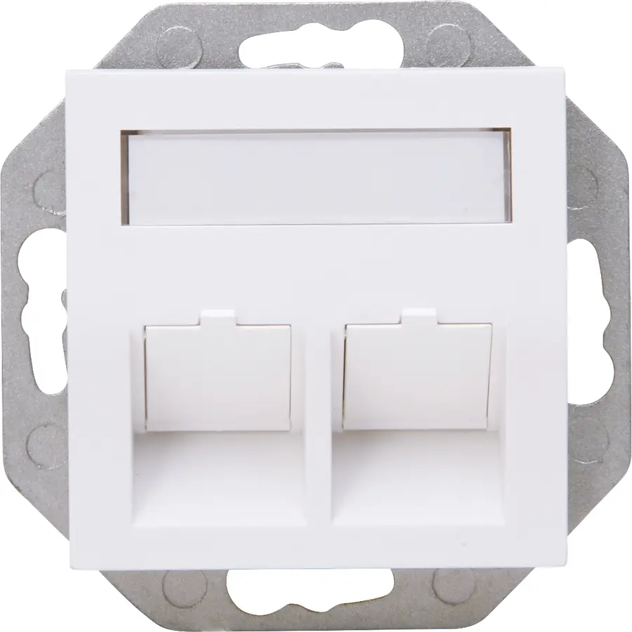 Kopp draagring inzet voor 2 keystones HK07 Athenis arctic wit mat (953832002)