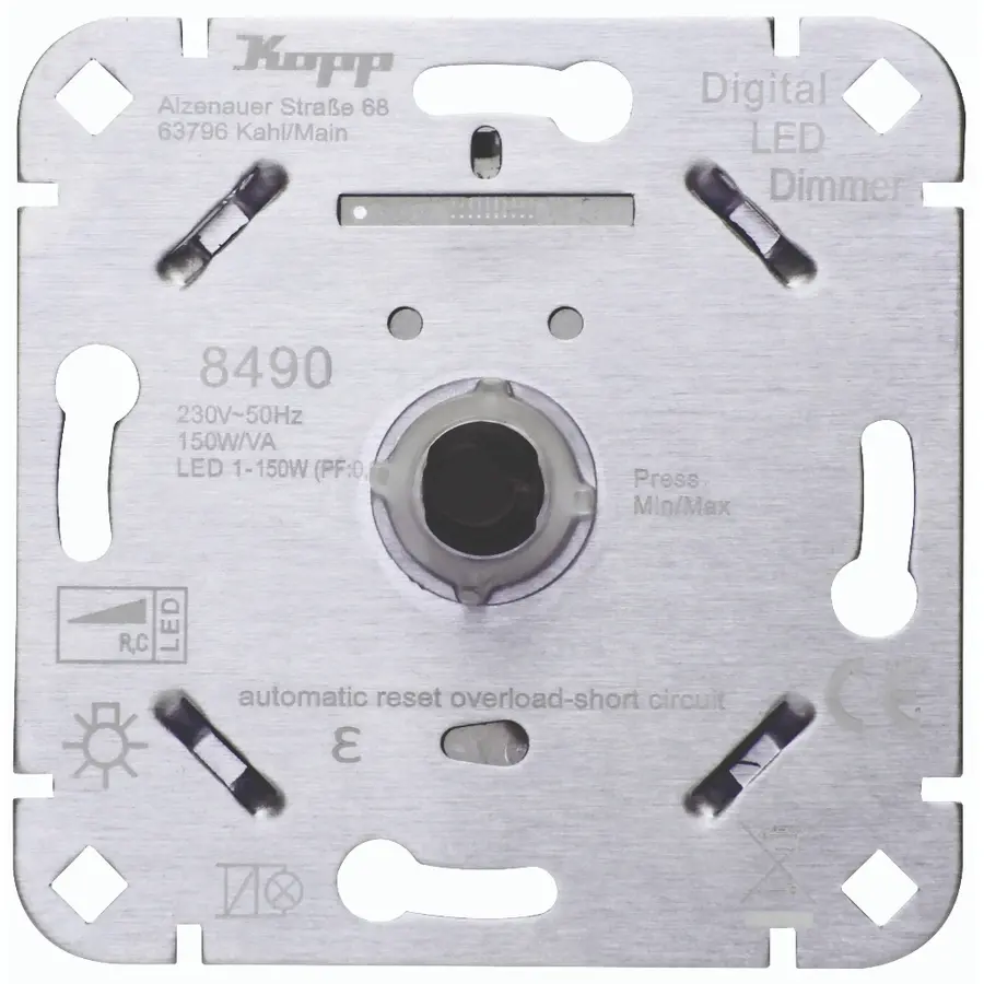 Kopp LED-dimmer 1-150 Watt RC (849000513)