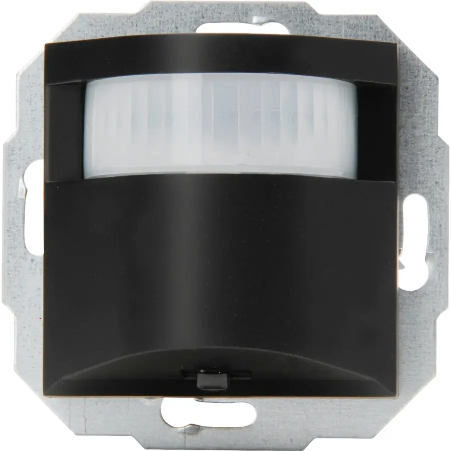 Kopp INFRAcontrol T 180gr. infrarood bewegingsschakelaar 3-draads 300W HK07 Athenis zwart mat (808450559)