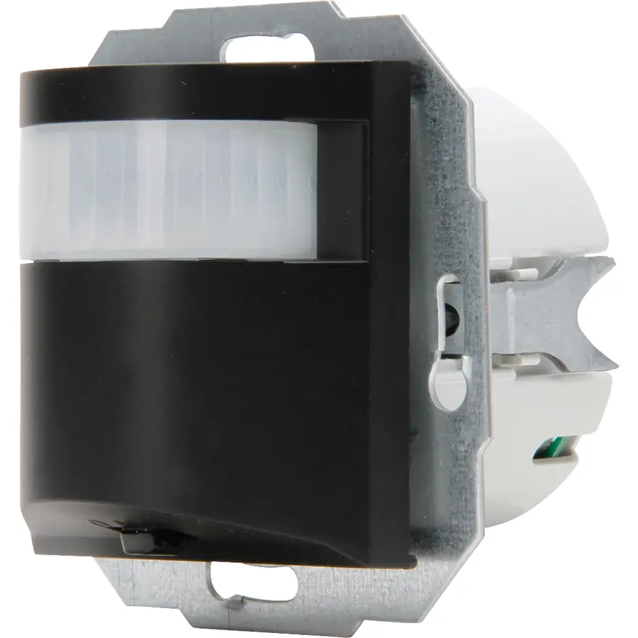Kopp INFRAcontrol T 180gr. infrarood bewegingsschakelaar 3-draads 300W HK07 Athenis zwart mat (808450559)