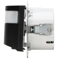 Kopp INFRAcontrol T 180gr. infrarood bewegingsschakelaar 3-draads 300W HK07 Athenis zwart mat (808450559)
