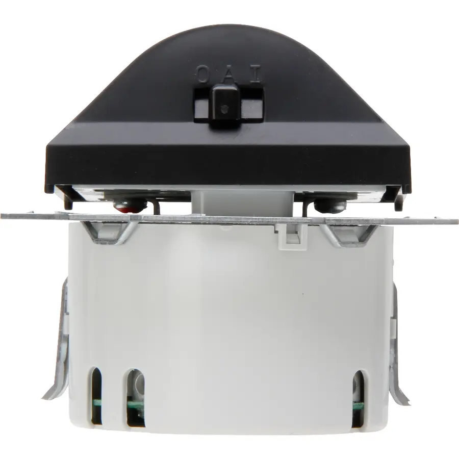 Kopp INFRAcontrol T 180gr. infrarood bewegingsschakelaar 3-draads 300W HK07 Athenis zwart mat (808450559)