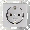 Kopp wandcontactdoos randaarde HK07 Athenis staal grijs (949347009) Kopp wandcontactdoos randaarde HK07 Athenis staal grijs (949347009)