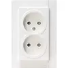 Kopp wandcontactdoos 2-voudig zonder randaarde Safety+ voor enkele inbouwdoos HK07 Athenis helder wit glans (950029005) Kopp wandcontactdoos 2-voudig zonder randaarde Safety+ voor enkele inbouwdoos HK07 Athenis helder wit glans (950029005)
