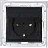 Kopp wandcontactdoos IP44 1-voudig randaarde sh antraciet HK07 (954015008) Kopp wandcontactdoos IP44 1-voudig randaarde sh antraciet HK07 (954015008)