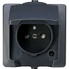 Kopp wandcontactdoos pa deksel bev antraciet Nautic (107915009) Kopp wandcontactdoos pa deksel bev antraciet Nautic (107915009)
