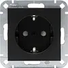Kopp wandcontactdoos randaarde verhoogde aanraakbeveiliging HK07 Athenis zwart mat (940050000) Kopp wandcontactdoos randaarde verhoogde aanraakbeveiliging HK07 Athenis zwart mat (940050000)