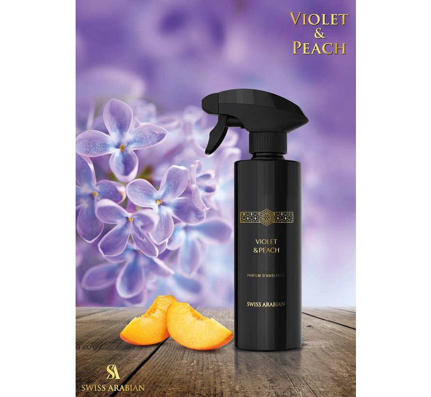 HOME PERFUME VIOLET & PEACH 300ML