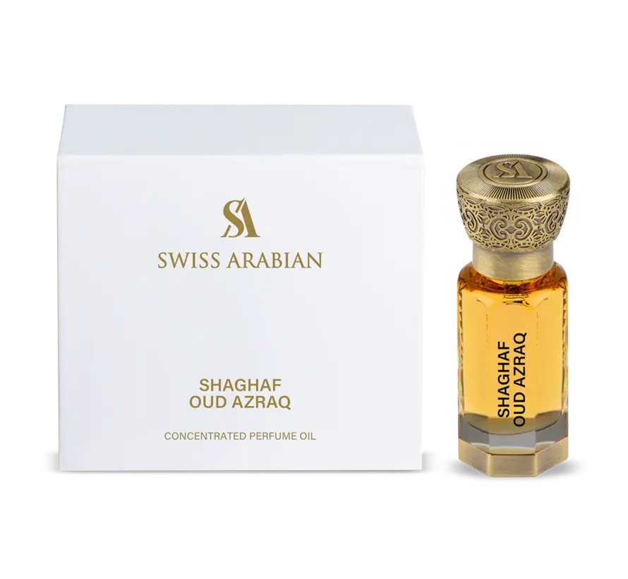 SHAGHAF OUD AZRAQ PERFUME OIL 12ML