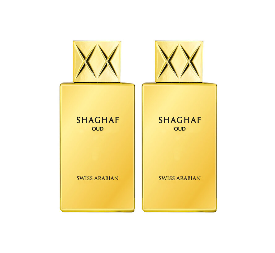 SHAGHAF OUD 75ML RED GIFT BOX 2-PACK LIMITED