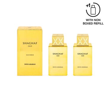 SHAGHAF OUD 75ML  + 1 NON BOXED REFILL