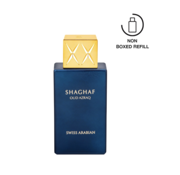 SHAGHAF OUD AZRAQ  75ML - ZONDER VERPAKKING