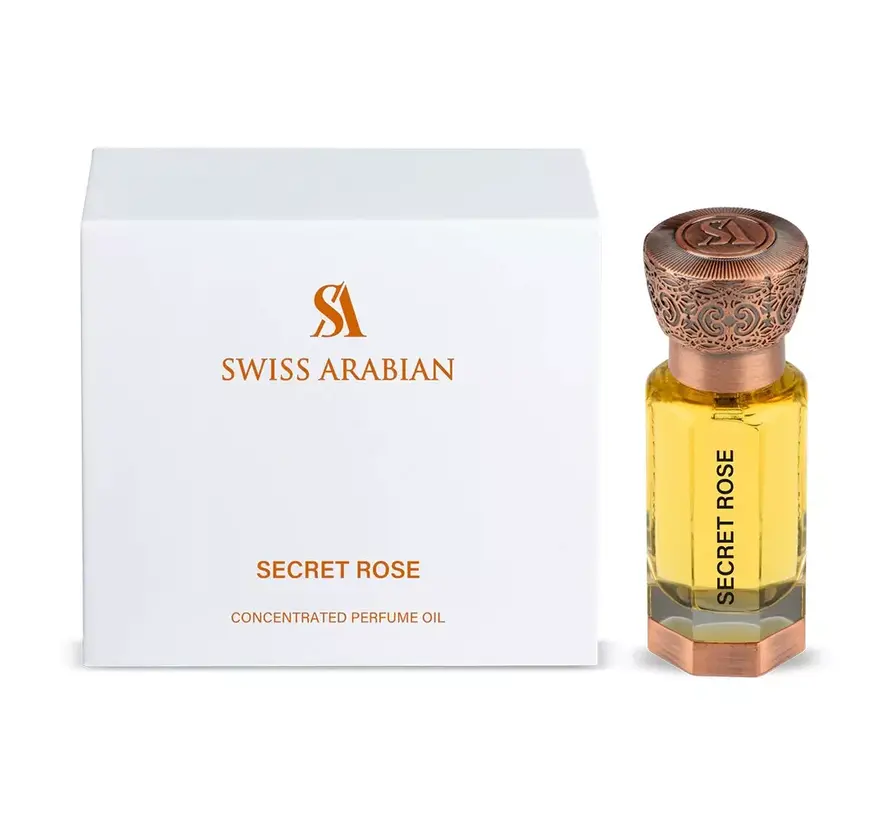 SECRET ROSE PERFUME OIL 12ML