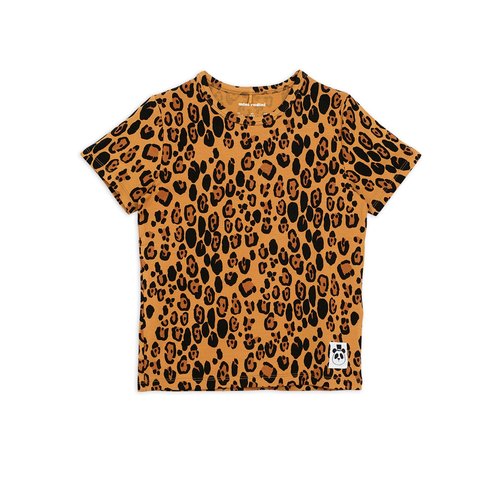 Mini Rodini Luipaard t-shirt korte mouw