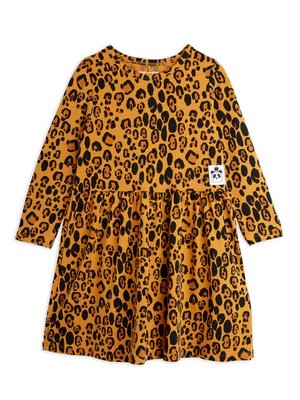 Mini Rodini Basic Leopard dress long sleeve