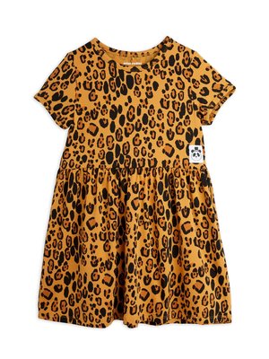 Mini Rodini Basic Leopard dress short sleeve