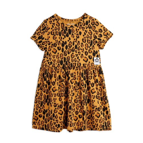 Mini Rodini Luipaard jurk korte mouw