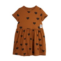 Basic hearts dress short sleeve