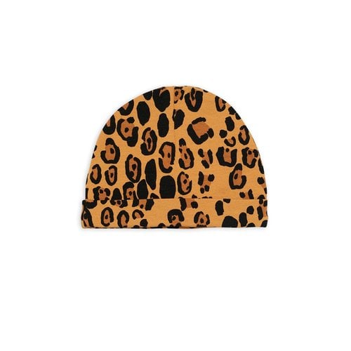 Mini Rodini Leopard baby mutsje