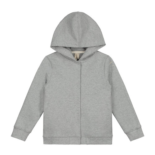 Gray label Hooded Cardigan Grey Melange