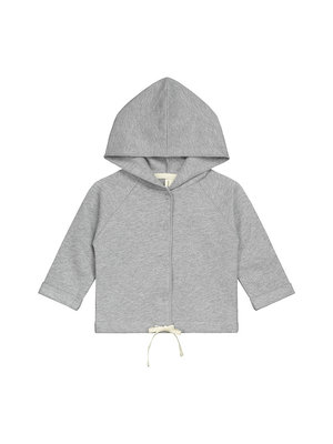 Gray label Baby Hooded Cardigan Grey Melange