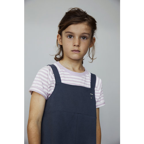 Gray label Lange jumpsuit blauw grijs Gray label Lange jumpsuit blauw grijs