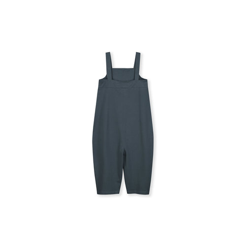 Gray label Lange jumpsuit blauw grijs Gray label Lange jumpsuit blauw grijs