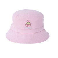 Cupcake Bucket Hat pink