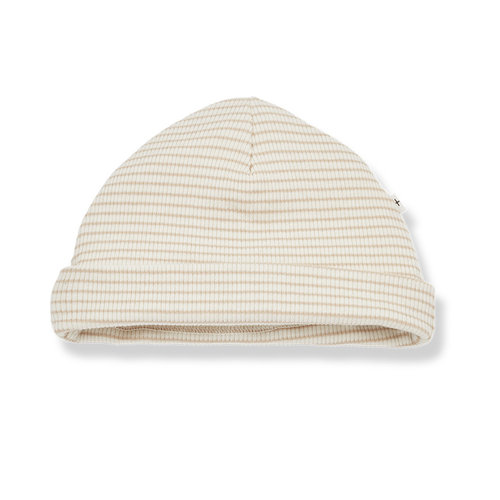 1 + in the family Rio striped rib beanie biscuit