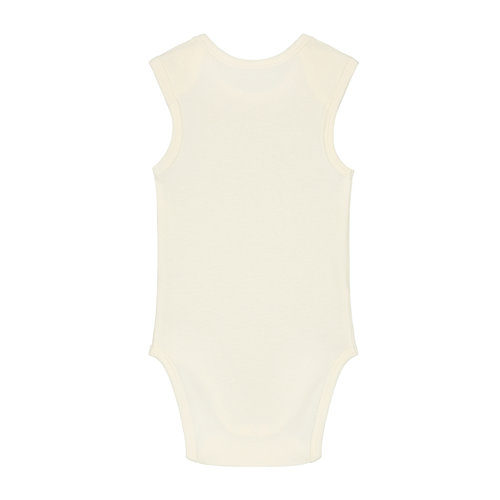 Gray label 2-pack baby romper zonder mouw cream