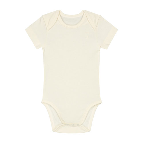 Gray label 2-pack baby romper korte mouw cream