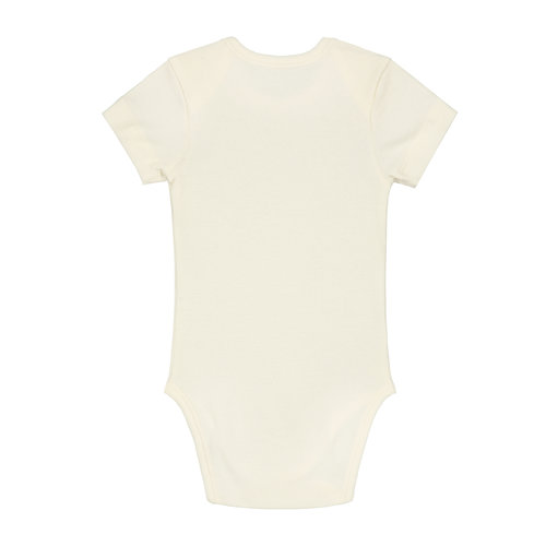 Gray label 2-pack baby romper korte mouw cream