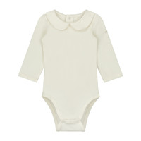 Baby Collar Onesie Cream