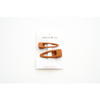 Matte clips set of 2 Spice