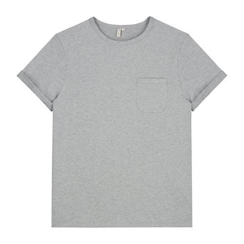 Gray label T-shirt korte mouw grijs volwassenen