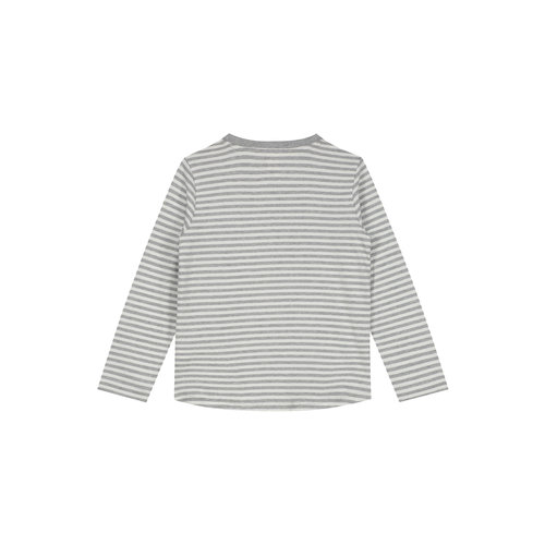 Gray label Shirt lange mouw grijs & off white