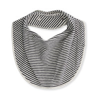 Baby Bib Nearly Black Cream