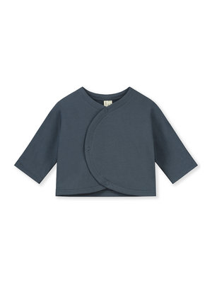 Gray label Baby Curved Cardigan Blue Grey