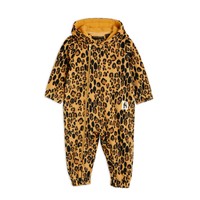 Leapard Fleece Onesie