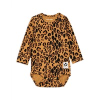 Basic leopard long sleeve body