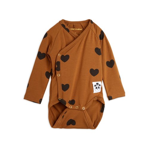 Mini Rodini Basic hearts wrap body