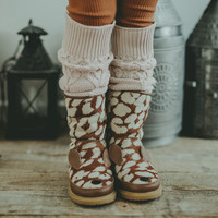 Suzi Leg Warmers Soft Sand