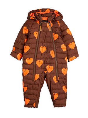 Mini Rodini Hearts Insulator Baby Overall