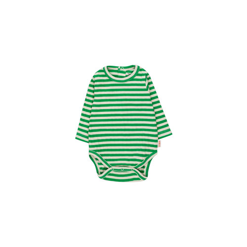 Tinycottons Stripes Body Green